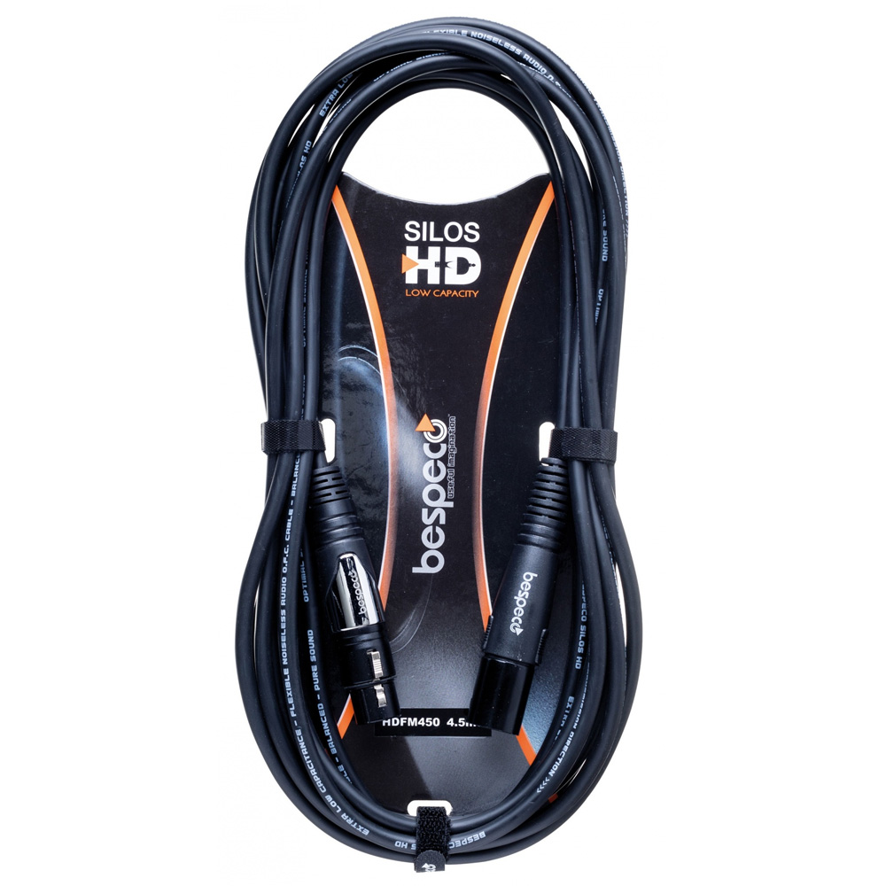 Кабель XLR-XLR 3 M Bespeco Silos HD HDFM300