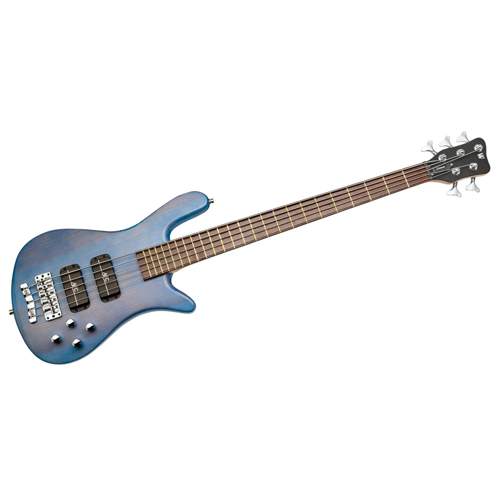 5-ти струнная бас-гитара Warwick RockBass Streamer Standard Ocean Blue Transparent Satin