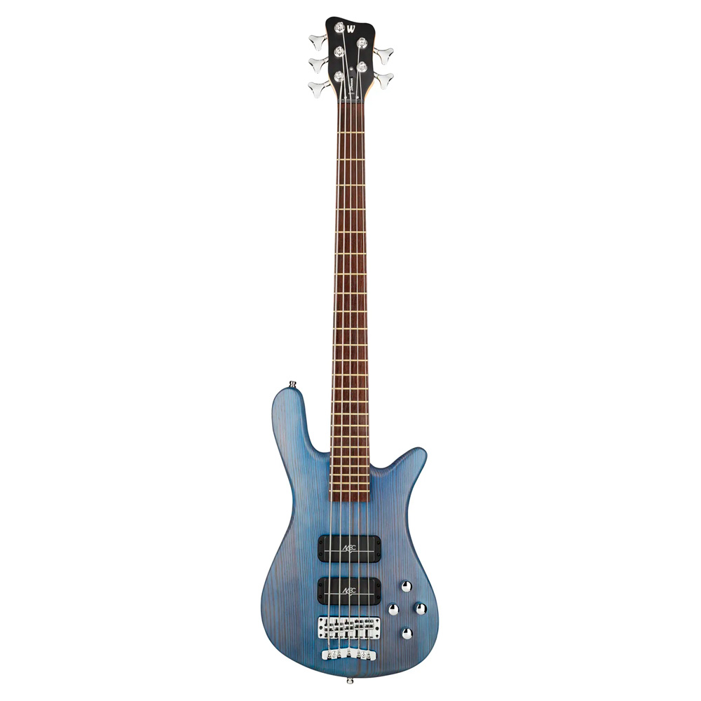 5-ти струнная бас-гитара Warwick RockBass Streamer Standard Ocean Blue Transparent Satin