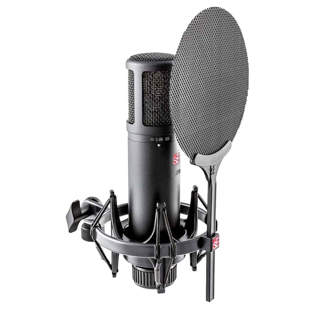 Студийный микрофон с экраном sE Electronics sE2200 Studio Bundle PRO