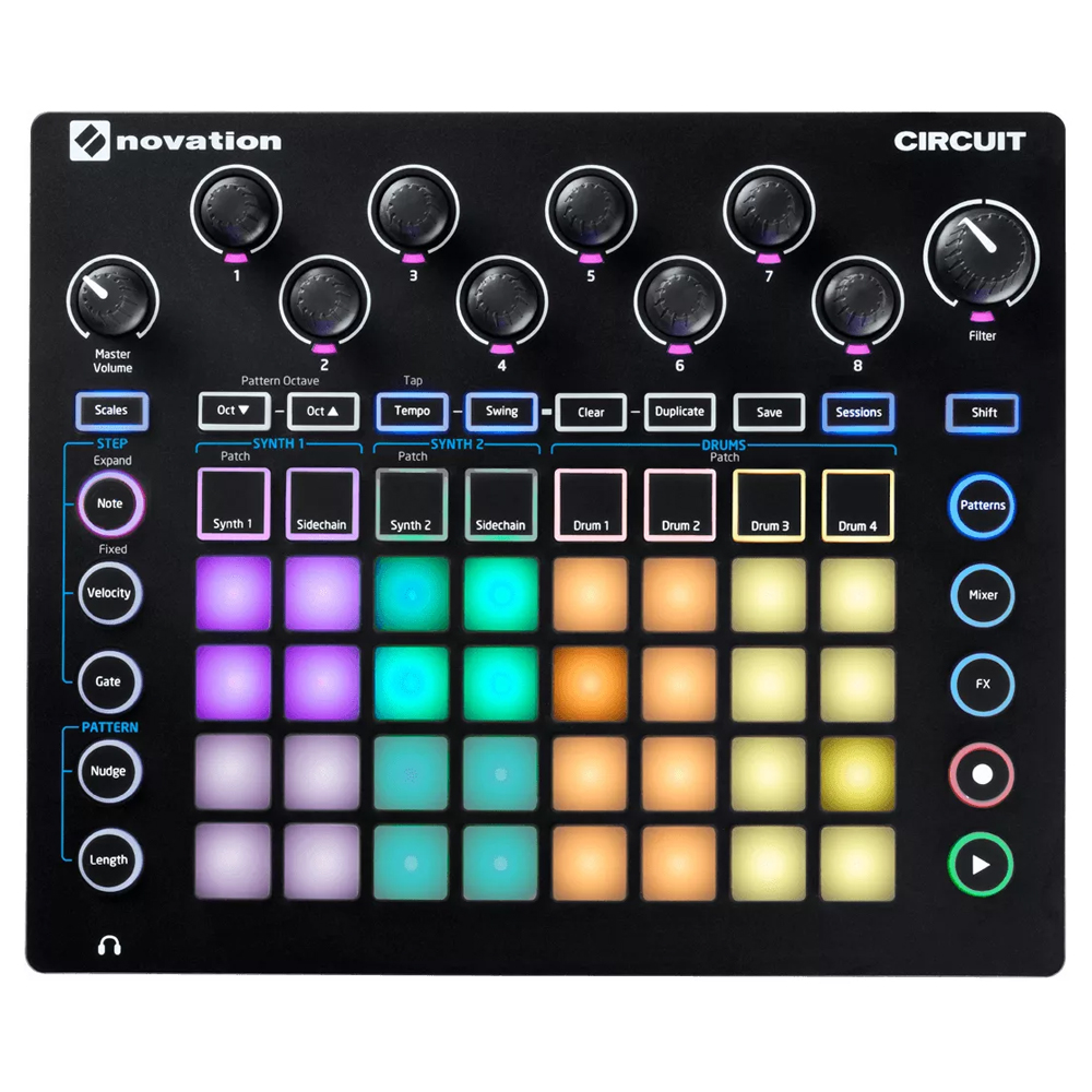 Синтезатор Novation Circuit – купить в рассрочку без переплат, с гарантией  и доставкой по Казахстану | Первый музыкальный - интернет магазин