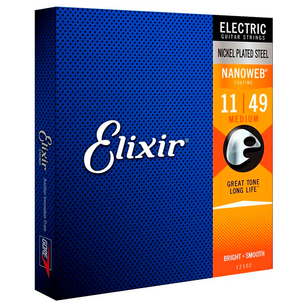 Струны для электрогитары Elixir 12102 11-49